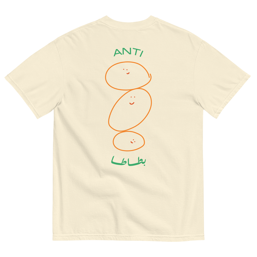 Anti-Batata Tee Back - Ivory